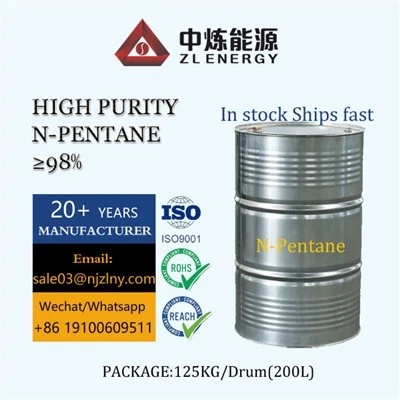 N-Pentane CAS:109-66-0 Pentane Drum Szállítás